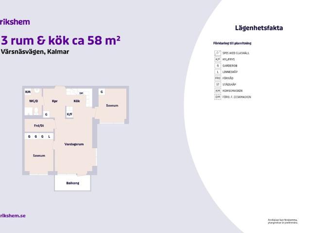 Lägenhet hyra i Kalmar