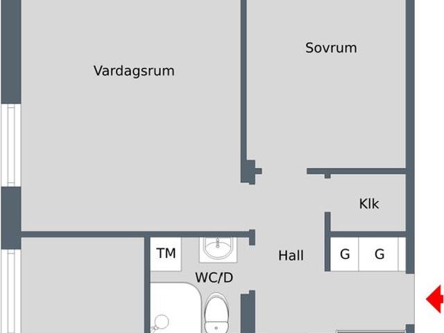 Lägenhet hyra i Tranås