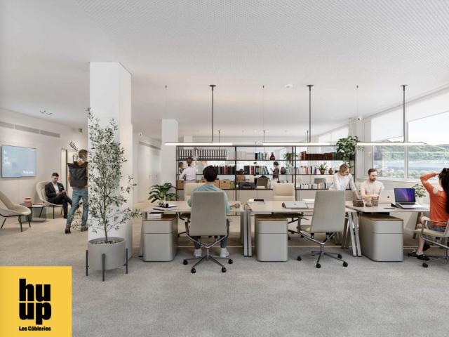 Büro mieten in Ecublens, District de l'Ouest lausannois
