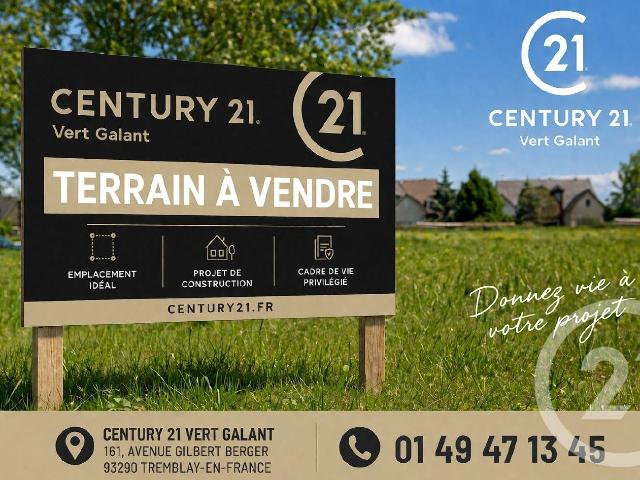 Terrain vente à Le Raincy, Vaujours
