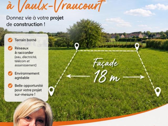 Terrain vente à Arras, Vaulx-vraucourt