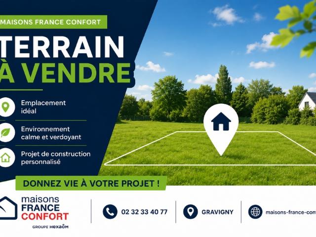 Terrain vente à Les Andelys, Vaux-sur-eure