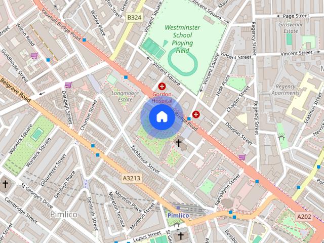 Apartment for rent in Pimlico