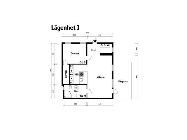 Lägenhet hyra i Klippan, Skåne