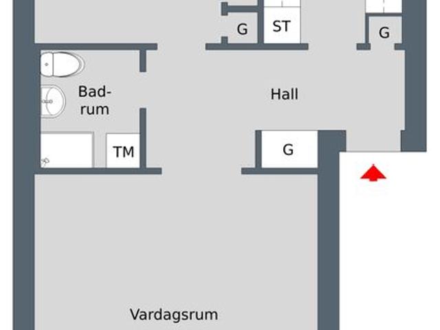 Lägenhet hyra i Tranås
