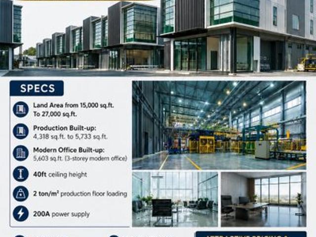 Warehouse for sale in Wellesley, Penang