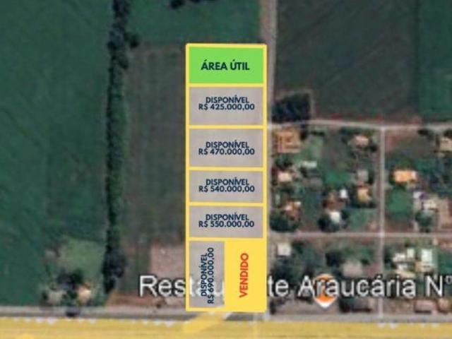 Terreno venda em Sede Alvorada, Cascavel