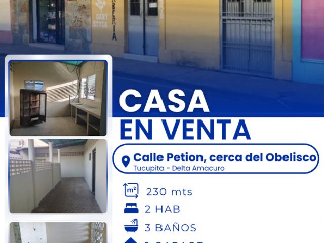 Casa en venta en Tucupita, Delta Amacuro