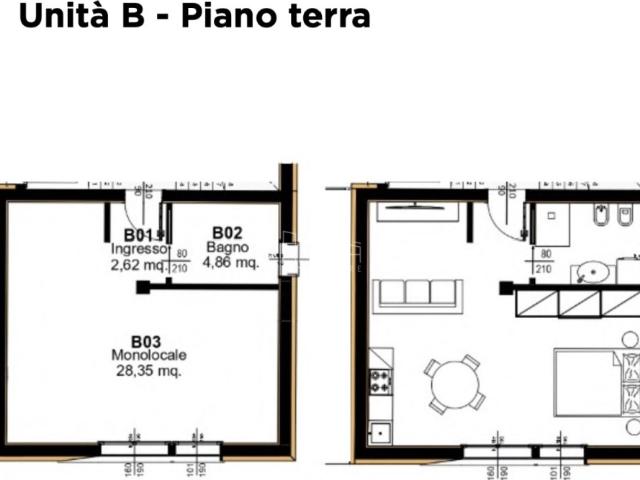 Monolocale in vendita a Rovigo, Veneto