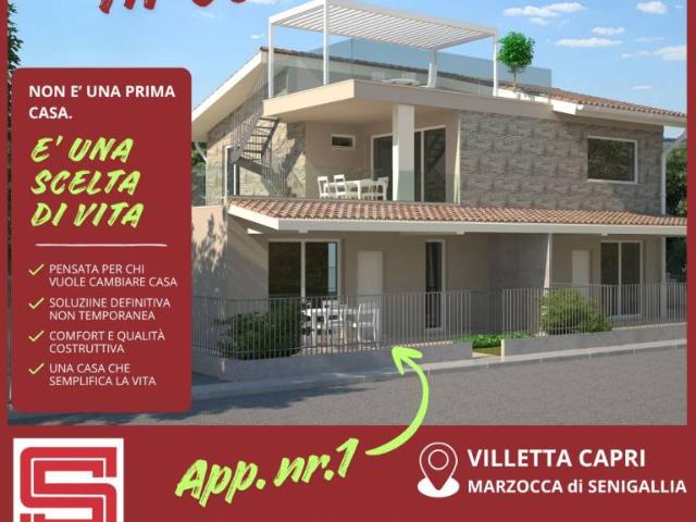 Appartamento in vendita a Montignano-Marzocca, Senigallia