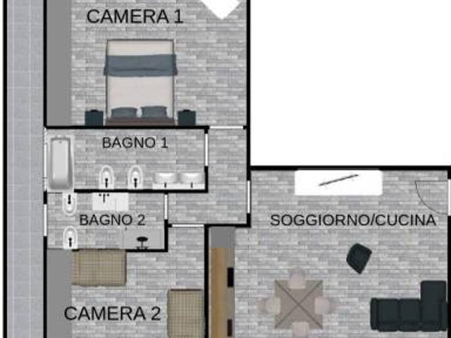 Appartamento in vendita a Zevio, Veneto
