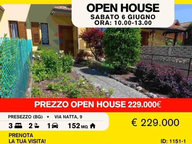 Villa Schiera in vendita a Presezzo, Lombardia