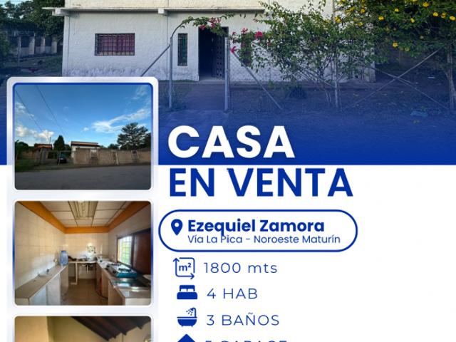 Casa en venta en Maturin, Monagas