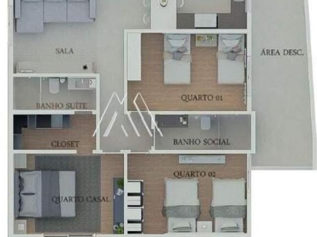 Apartamento venda em Centro, Itaúna