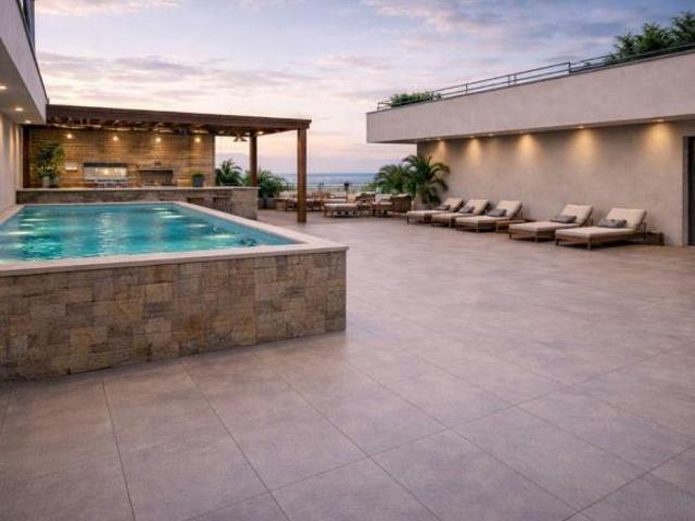 Vendo Dpto 2 Dor, Naplo. Estreno 96 m² con balcón terraza + cochera. Edificio con piscina, BBQ