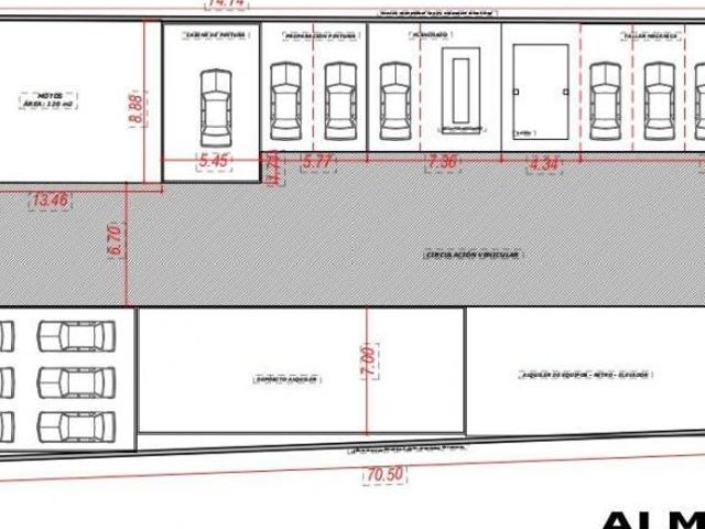 Vendo Local Industrial 1695 m2 Av. Alameda San Marcos Chorrillos
