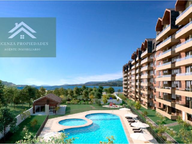 Vendo Moderno Departamento frente Lago en Villarrica, 2D2B1E1B