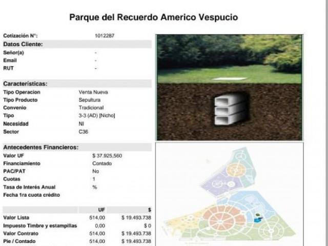 Terreno en venta en Huechuraba, Metropolitana