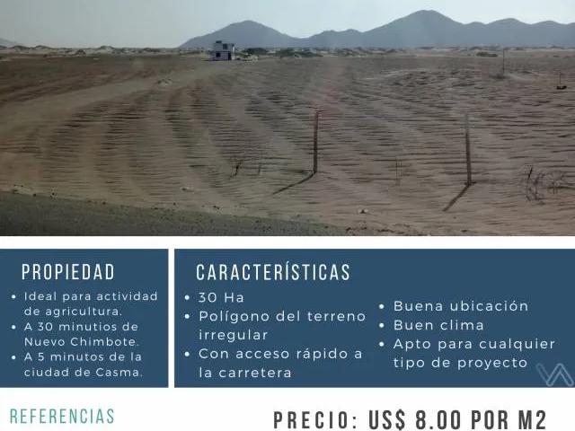 Terreno venta en Comte Noel, Ancash