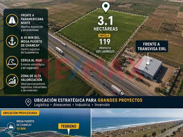 Terreno venta en Los Laureles, Chancay