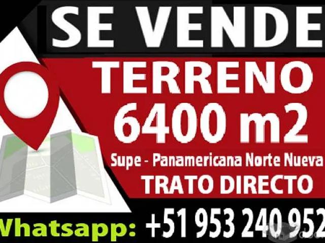 Terreno venta en Supe, Lima Metropolitana