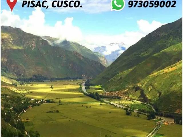 Terreno venta en Pisac, Cusco