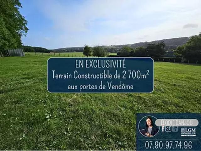Terrain vente à Vendôme