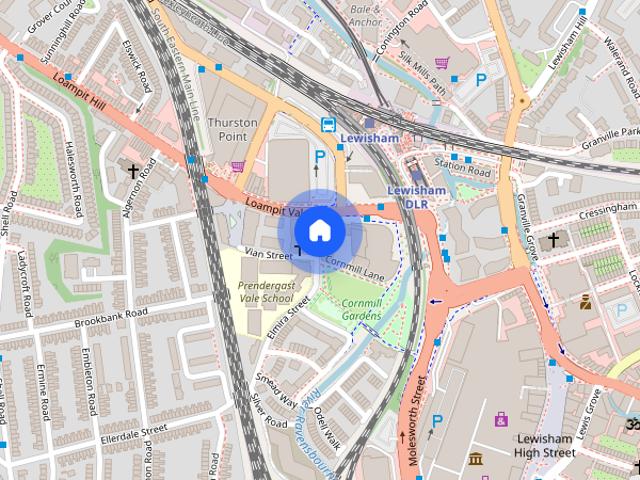 Apartment for rent in London Borough of Lewisham, Ladywell