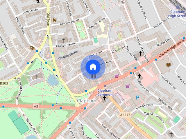 House for rent in Clapham, Greater London