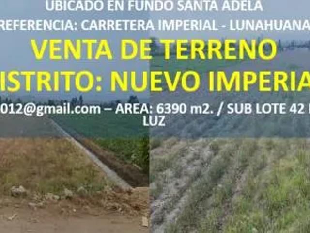 Terreno venta en Canete, Lima Metropolitana
