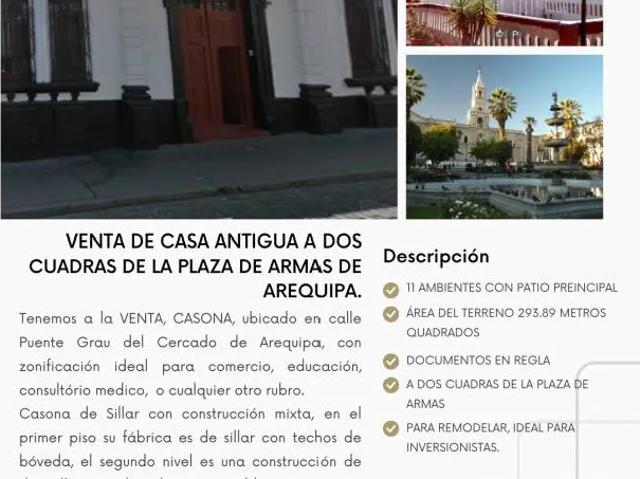 Local Comercial venta en Arequipa