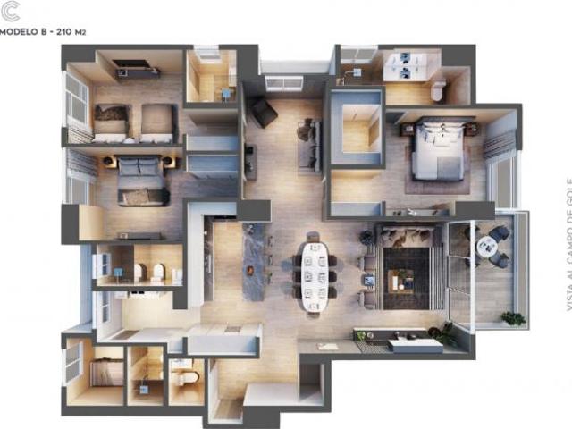 Venta de apartamentos ph celeste, santa maria, panamá