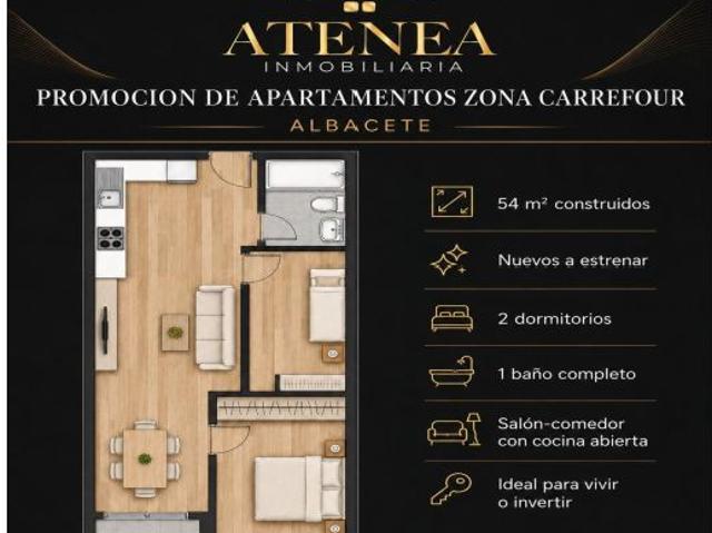 Piso en venta en Distrito 2, Albacete