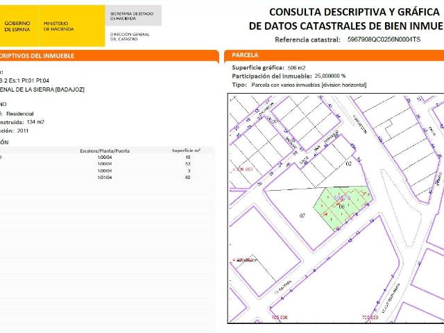 Casa en venta en Fregenal de la Sierra, Badajoz