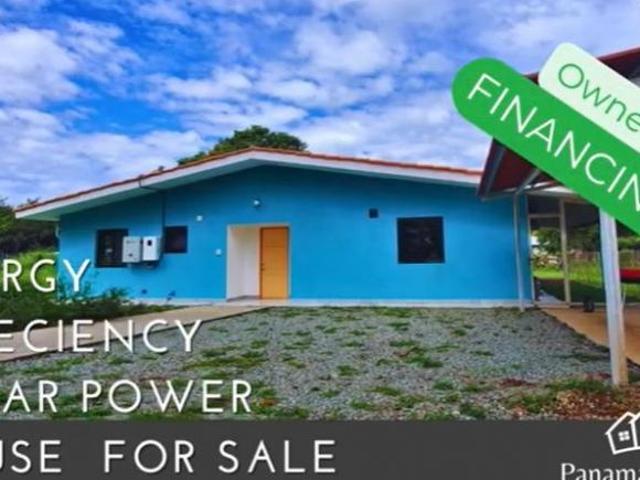 Venta de casa con panel solar en Pedasi