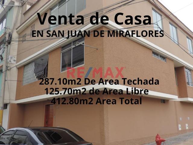 Casa venta en Entel, San Juan de Miraflores