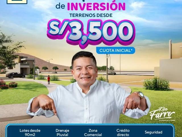 Terreno venta en Reque, Lambayeque