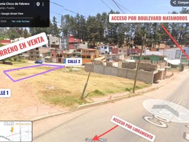 Terreno en venta en Zacatlán