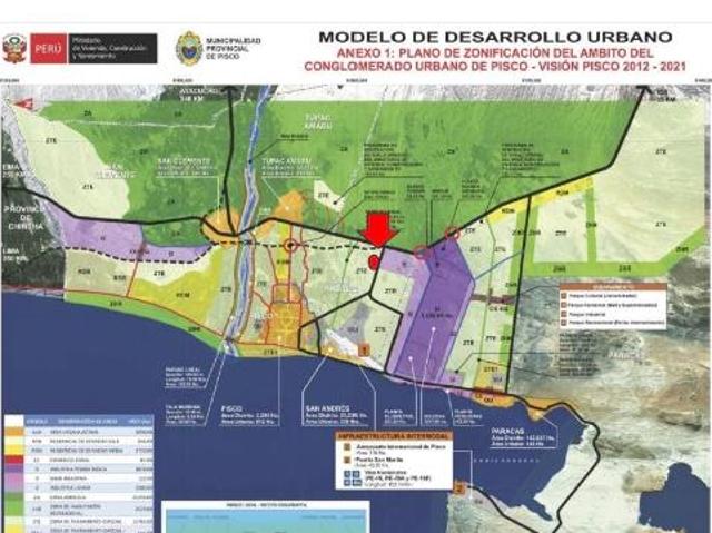 Terreno venta en San Clemente, Ica