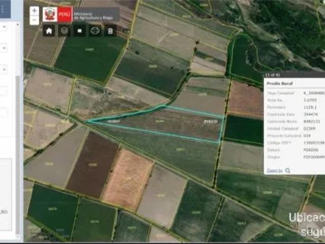 Terreno venta en Pisco, Ica