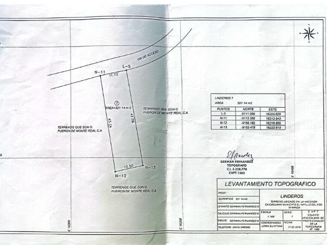 Terreno en venta en Boca De Uchire, Miranda