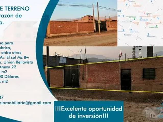 Terreno venta en Huarochiri, Lima Metropolitana