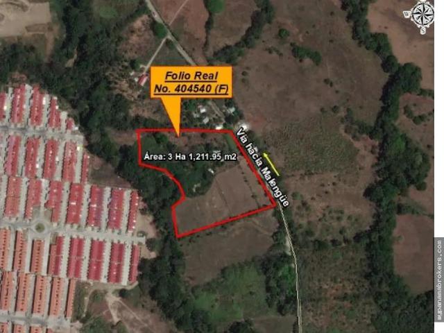 Terreno venta en Pacora, Distrito de Panamá