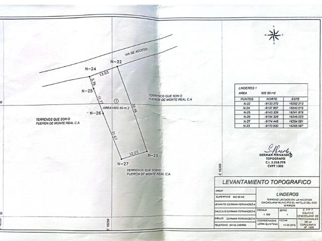Terreno en venta en Boca De Uchire, Miranda