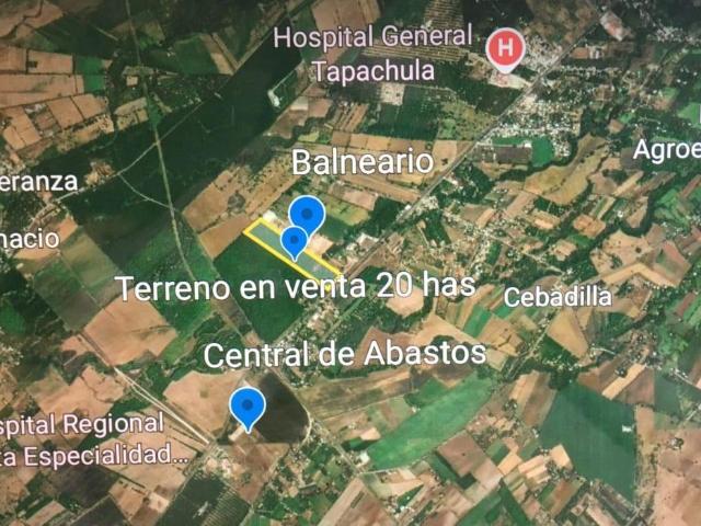 Terreno en venta en Tapachula, Chiapas
