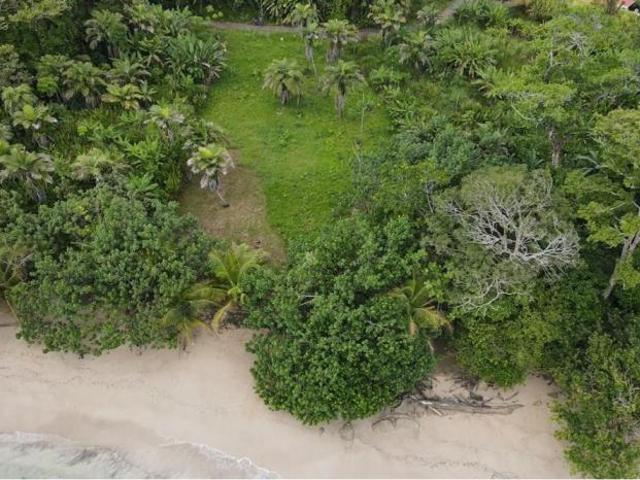 Venta de terreno frente al mar en bocas del toro con servicios y casa club de 2299 m2