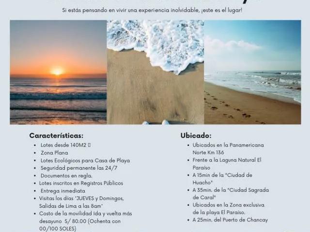 Terreno venta en Huaura, Lima Metropolitana