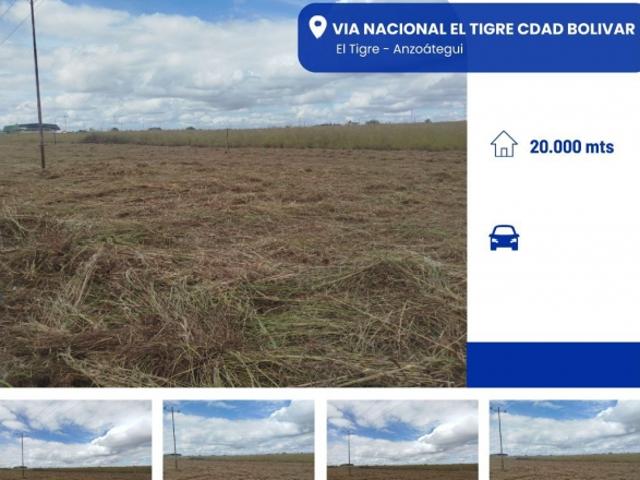 Terreno en venta en El Tigre, Amazonas