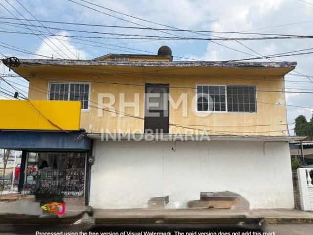 Venta Departamento Con Local Comercial Col. Lopez Mateos Coatzintla Veracruz