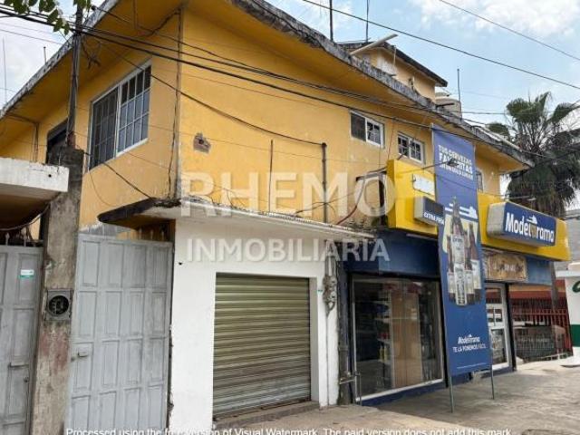 Venta Departamento Con Local Comercial Col. Lopez Mateos Coatzintla Veracruz
